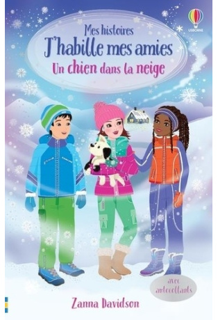 Un chien dans la neige
