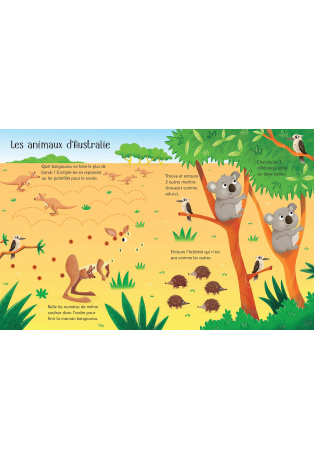 Je trace, j'efface - Avec les animaux