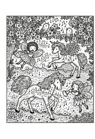 Le monde des licornes