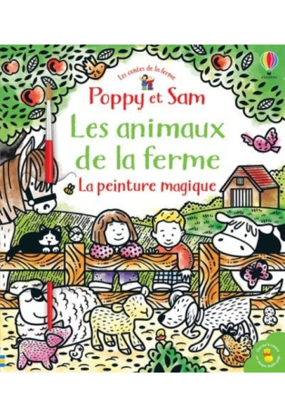 Les animaux de la ferme - La peinture magique