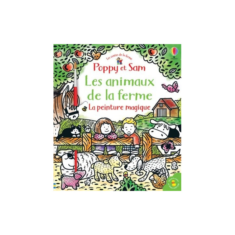 Les animaux de la ferme - La peinture magique