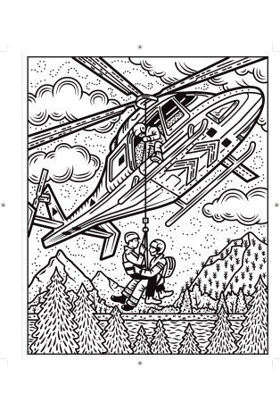 Avions et hélicoptères - La peinture magique