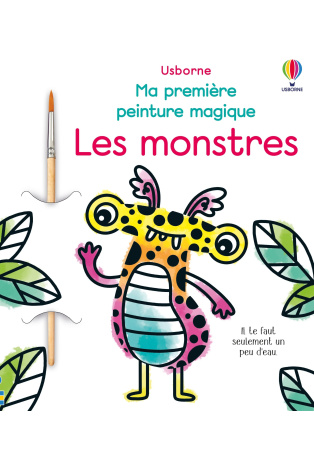 Les monstres - Ma première peinture magique