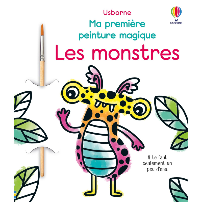 Les monstres - Ma première peinture magique Les monstres - Ma première peinture magique