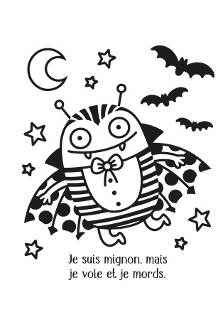 Les monstres - Ma première peinture magique