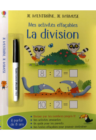 Mes activités effaçables Les animaux