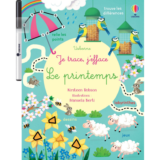 Le printemps - Avec 1 feutre