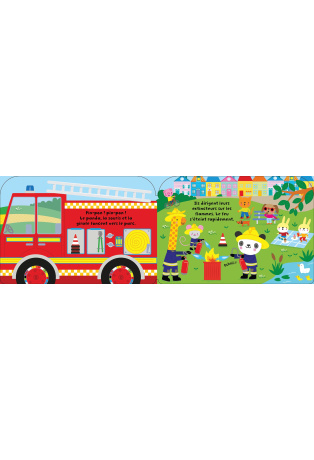 Le camion de pompiers
