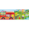 Le camion de pompiers