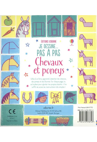 Je dessine les chevaux et poneys pas à pas