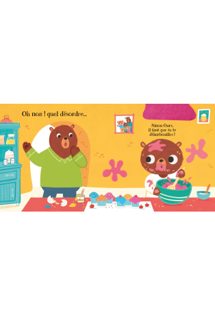 Au bain, petits ours ! - Mes rabats tout doux