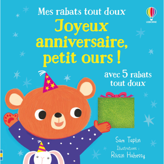 Joyeux anniversaire, petit ours ! - Mes rabats tout doux