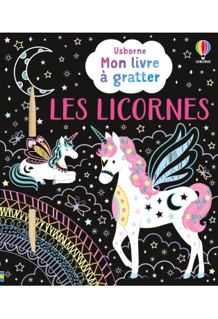 Les licornes - Mon livre à gratter