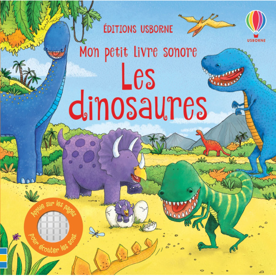 Les dinosaures - Livre sonore
