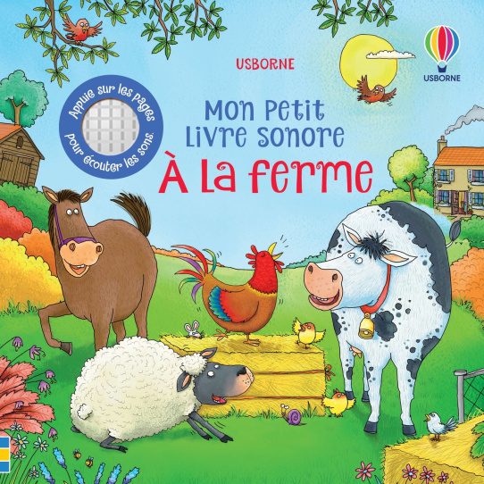 A la ferme - Livre sonore
