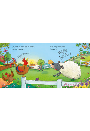 A la ferme - Livre sonore