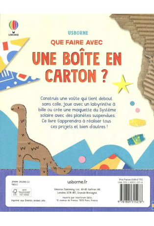 Que faire avec une boîte en carton ?