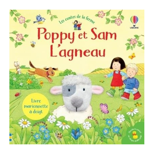L'agneau - Livre marionnette à doigt