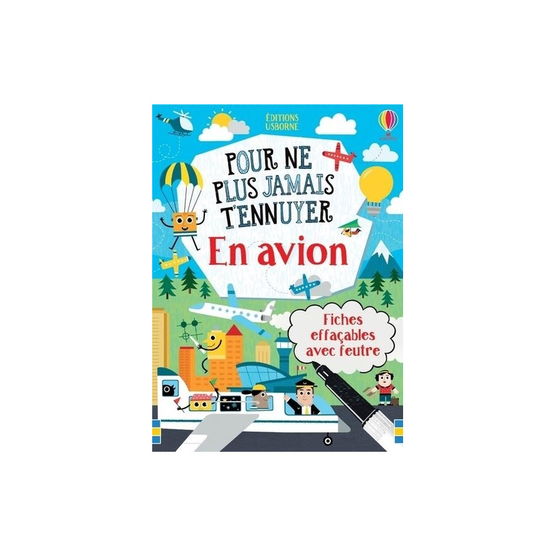 En avion