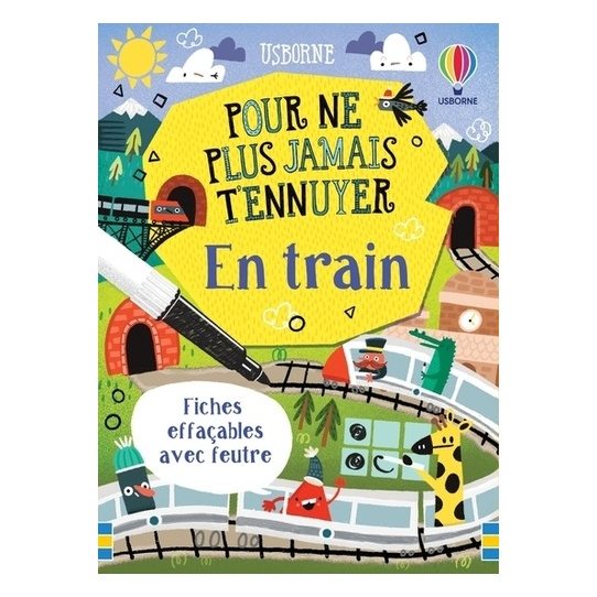 En train