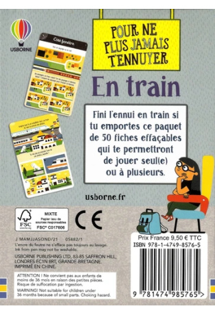 En train