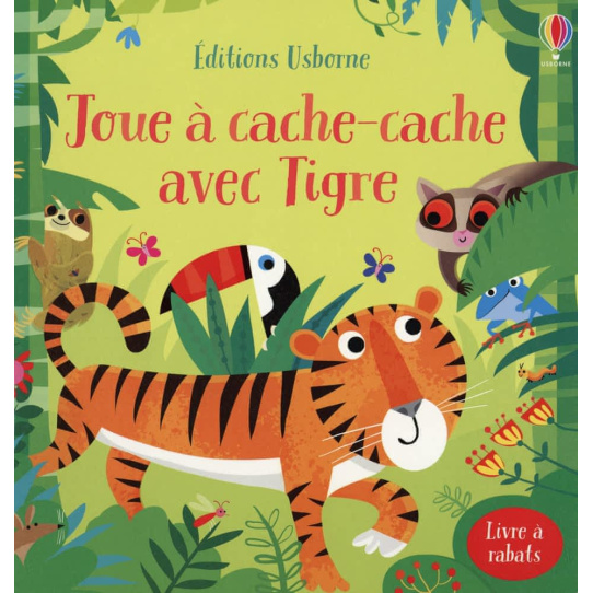 Joue à cache-cache avec Tigre