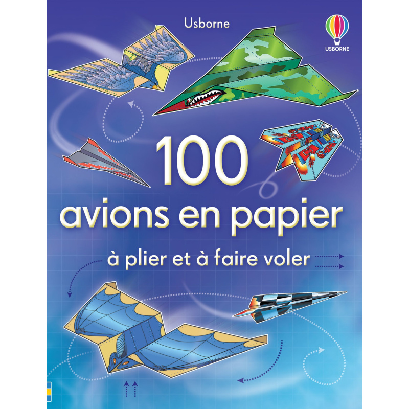 100 avions en papier