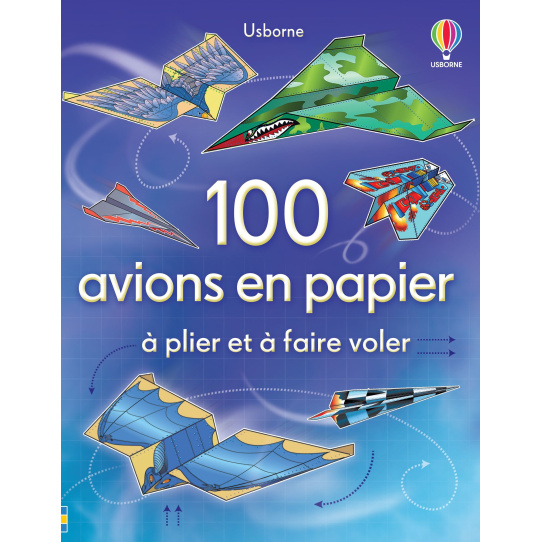 100 avions en papier