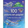 100 avions en papier