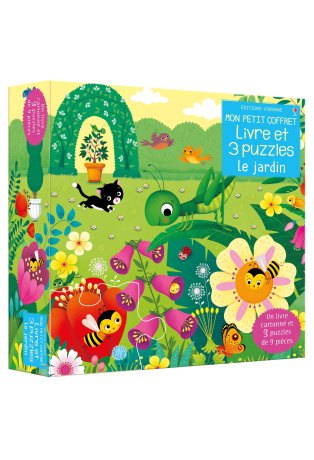 Le jardin (Livre et 3 puzzles)