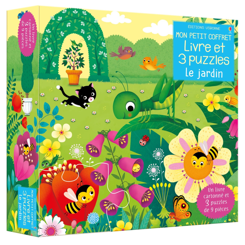Le jardin (Livre et 3 puzzles) Le jardin (Livre et 3 puzzles)