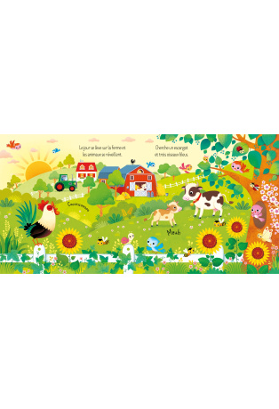 À la ferme (Livre et 3 puzzles)