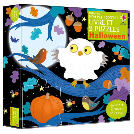 Halloween (Livre et 3 puzzles)