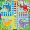 Mon jeu des petits chevaux : Les dinosaures