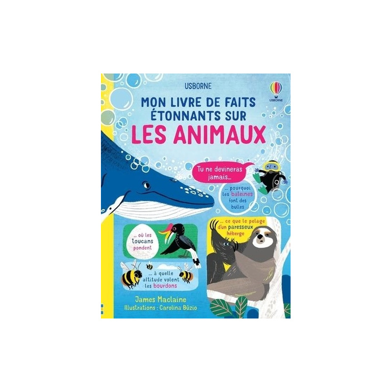 Mon livre de faits étonnants sur les animaux