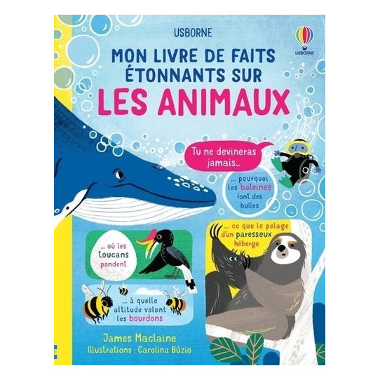 Mon livre de faits étonnants sur les animaux