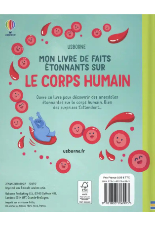Mon livre de faits étonnants sur le corps humain