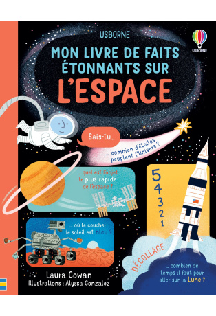 Mon livre de faits étonnants sur l'espace