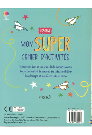 Mon super cahier d'activités