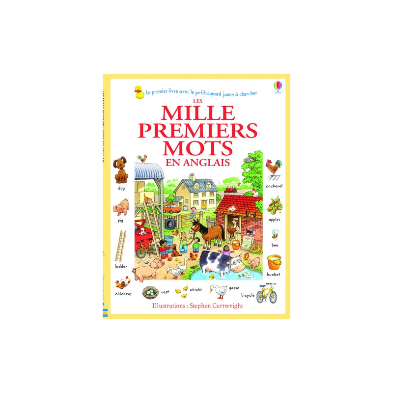 Les mille premiers mots en anglais