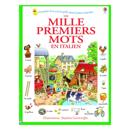 Les mille premiers mots en italien
