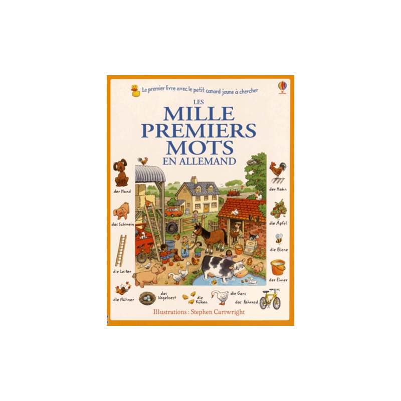 Les mille premiers mots en allemand