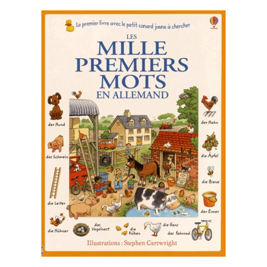 Les mille premiers mots en allemand