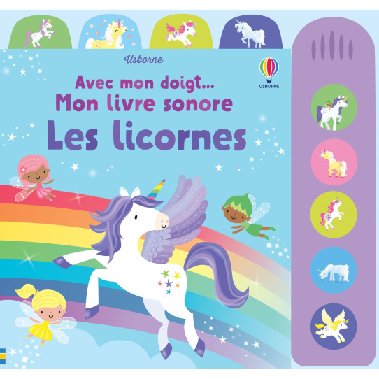 Les licornes - Livre sonore