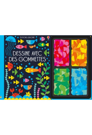 Dessine avec des gommettes