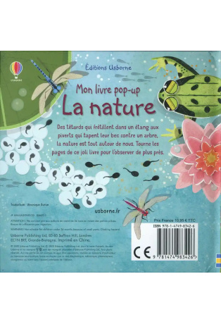 La nature - Livre Pop-Up
