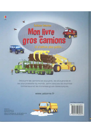 Mon livre des gros camions et d'autres plus petits...