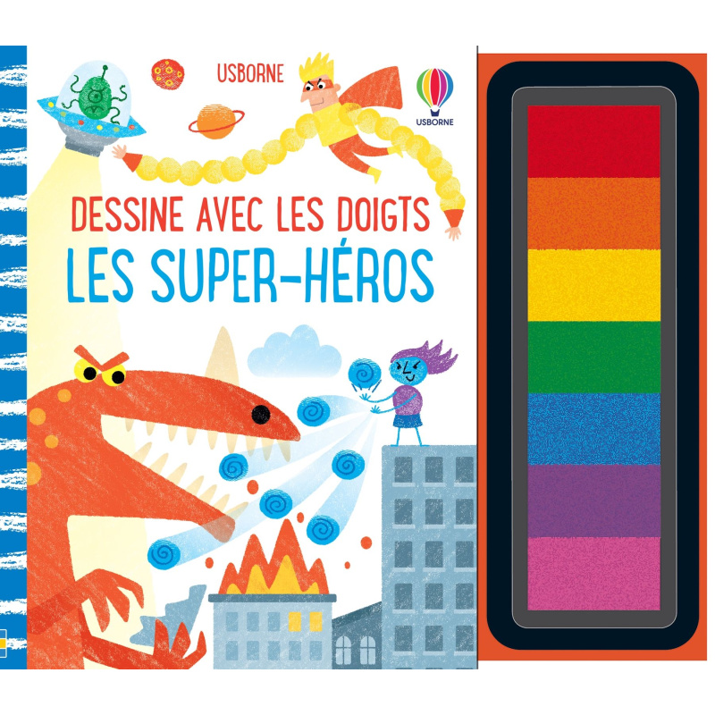 Dessine avec les doigts... Les super-héros