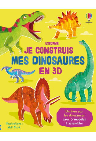 Je construis mes dinosaures en 3D