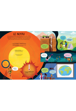 Découvrons ensemble le centre de la Terre